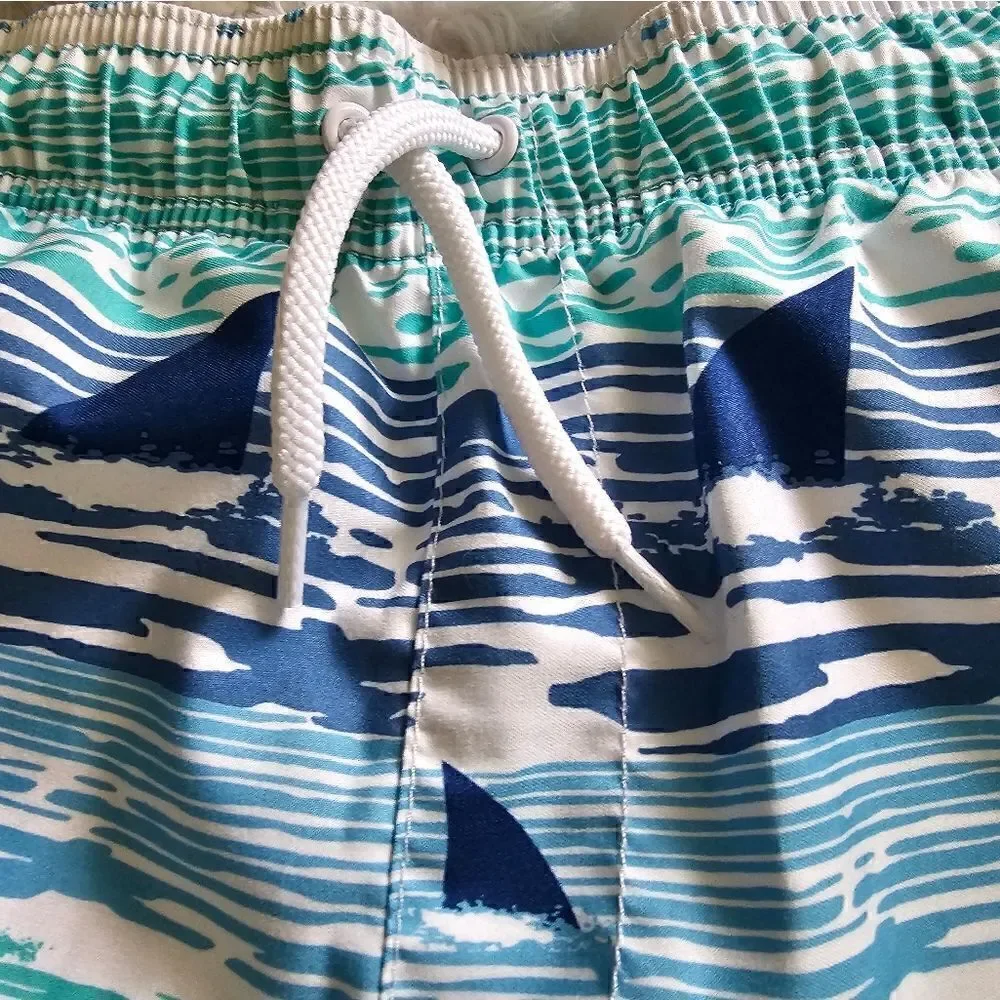 Children's Place Sport Shark Swim Trunks
